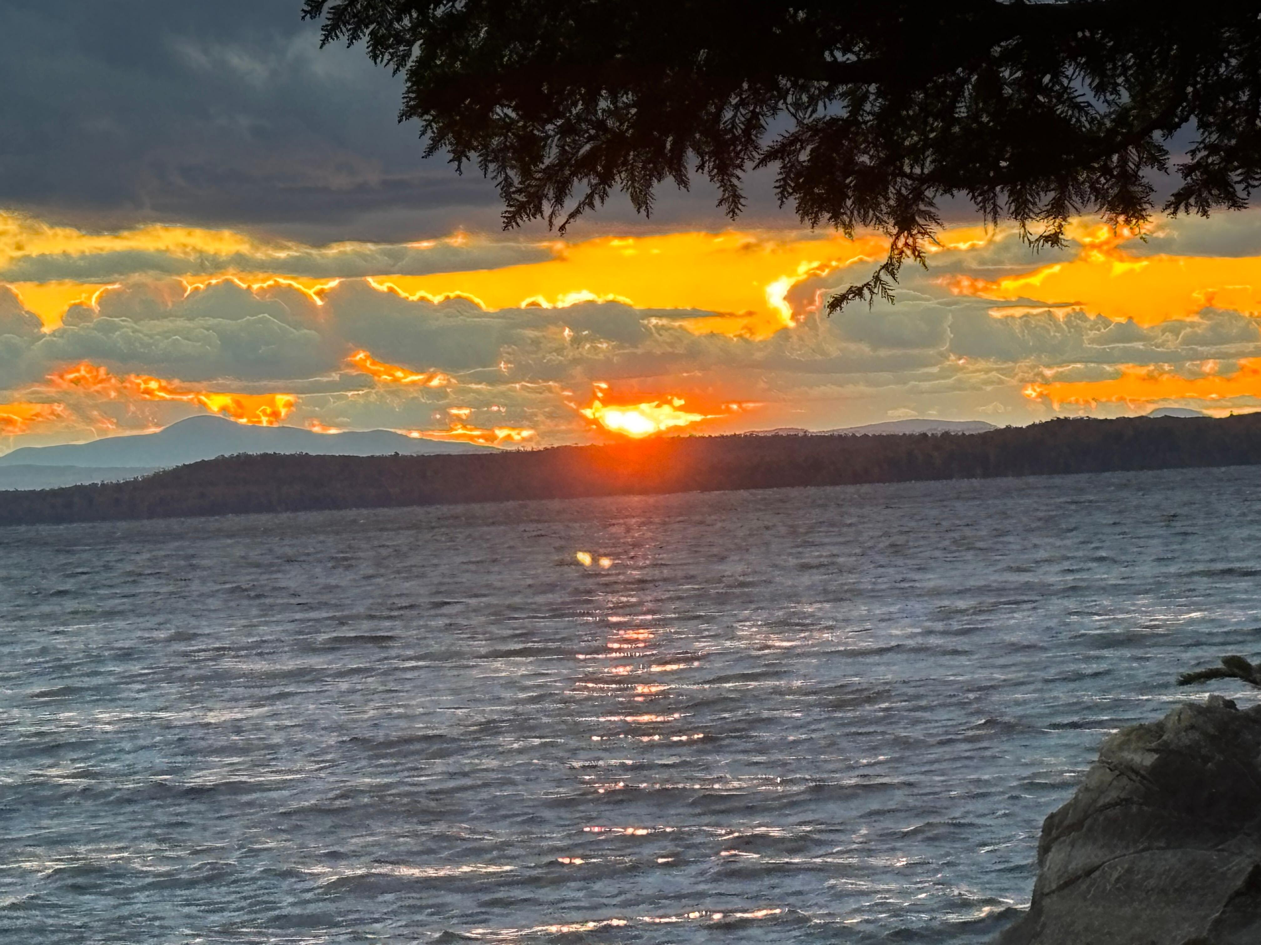 Sunset after the rain