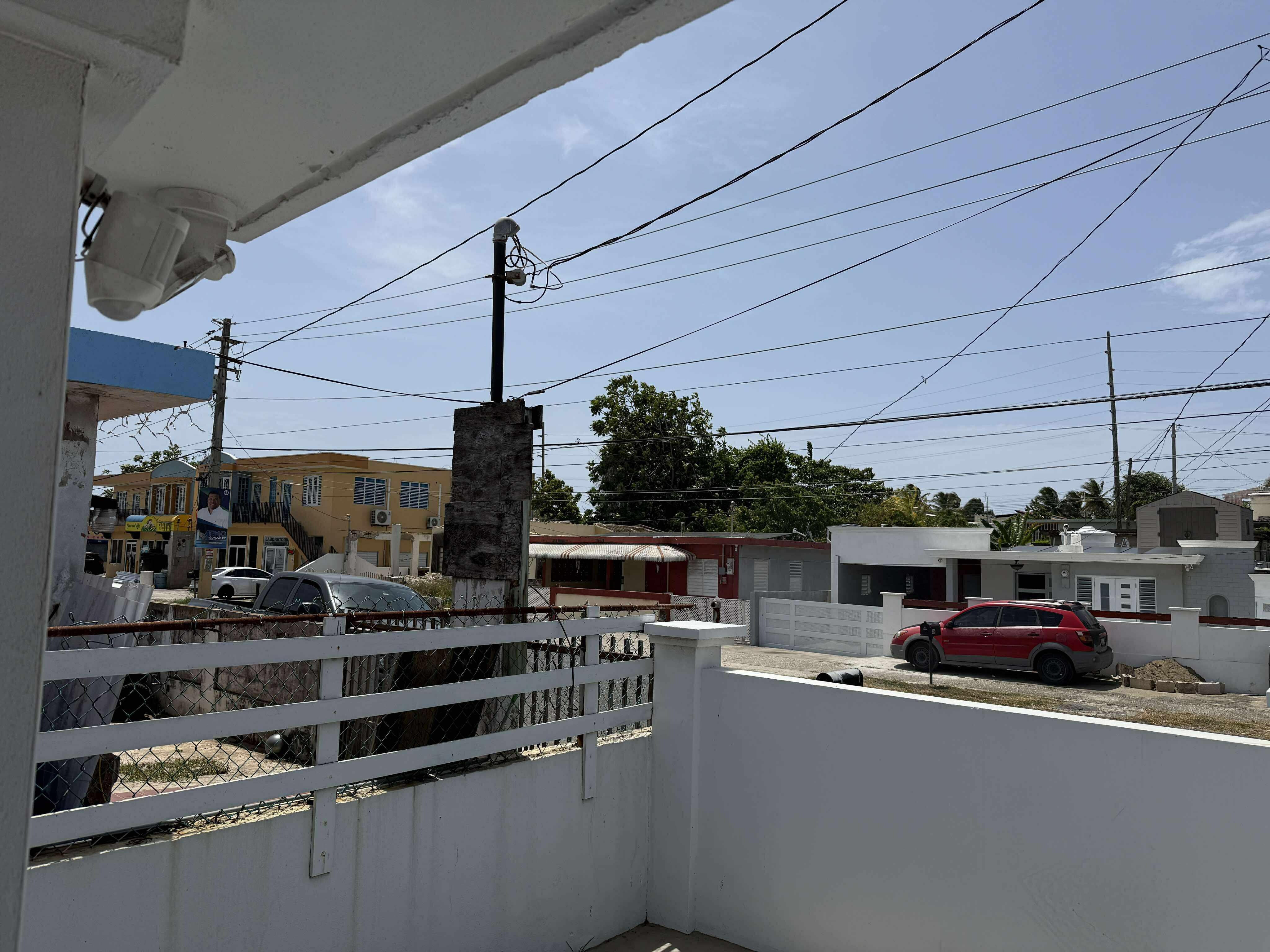 View from front porch 