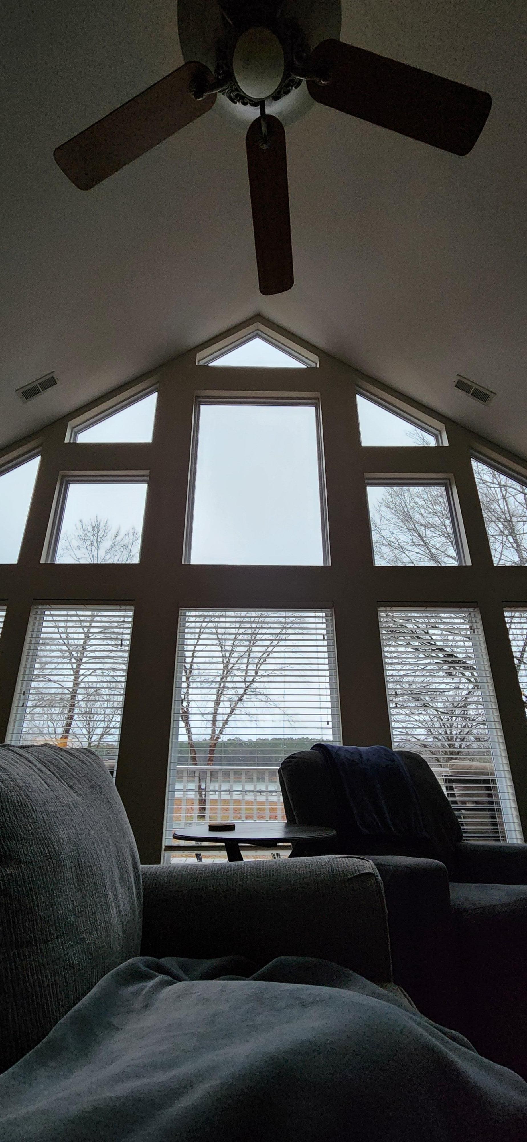 Enjoying a morning cup of coffee in front of this gorgeous view