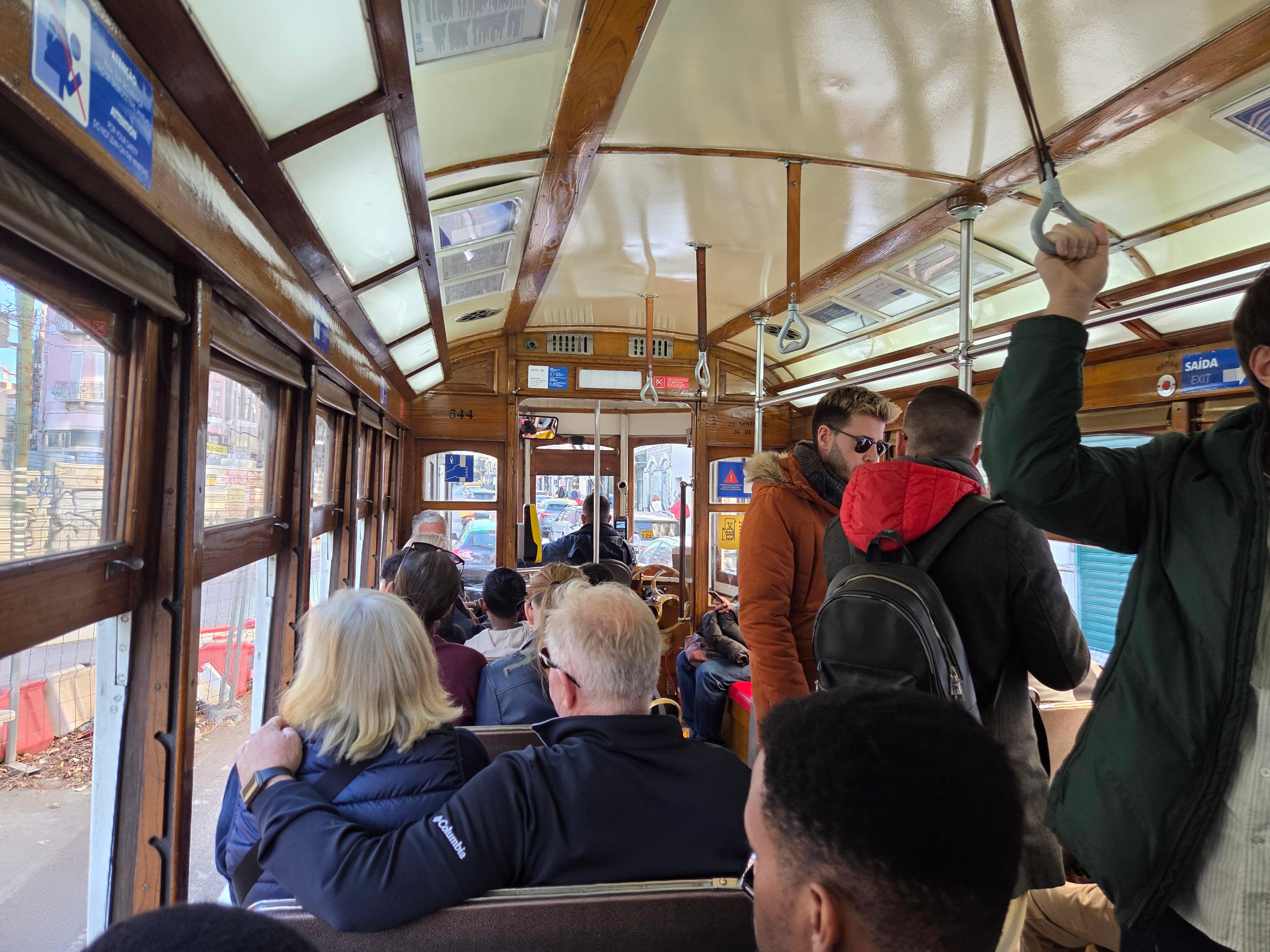 28E tram, good way to see the old city. get a navigate card at the metro for complete local train travel  . 48hr pass about 10 euros 💶 in