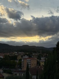 Sunset over Cavriglia from House