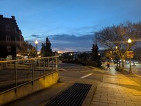 View from the front of the building