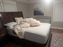 Beds when we arrived