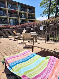 View from the pool