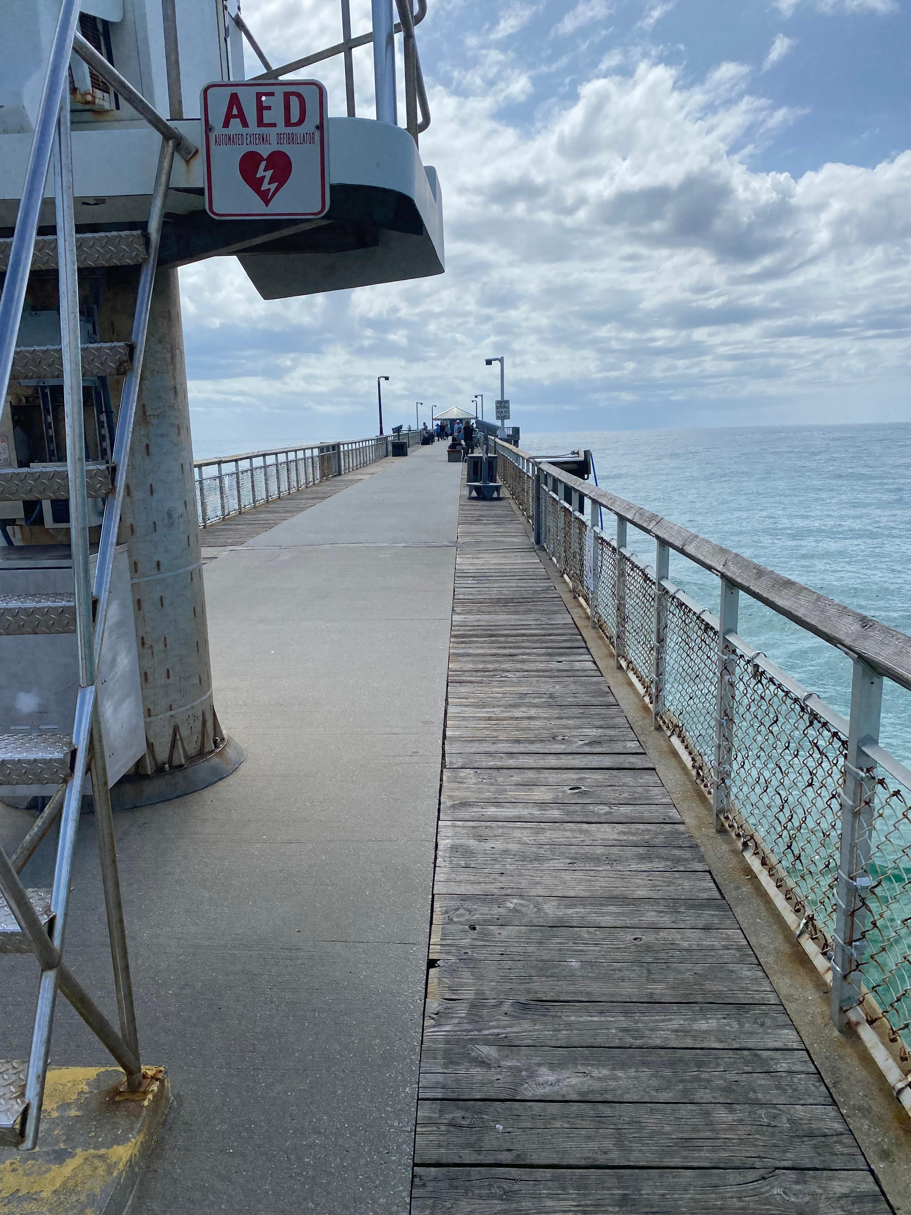 Walk on the pier