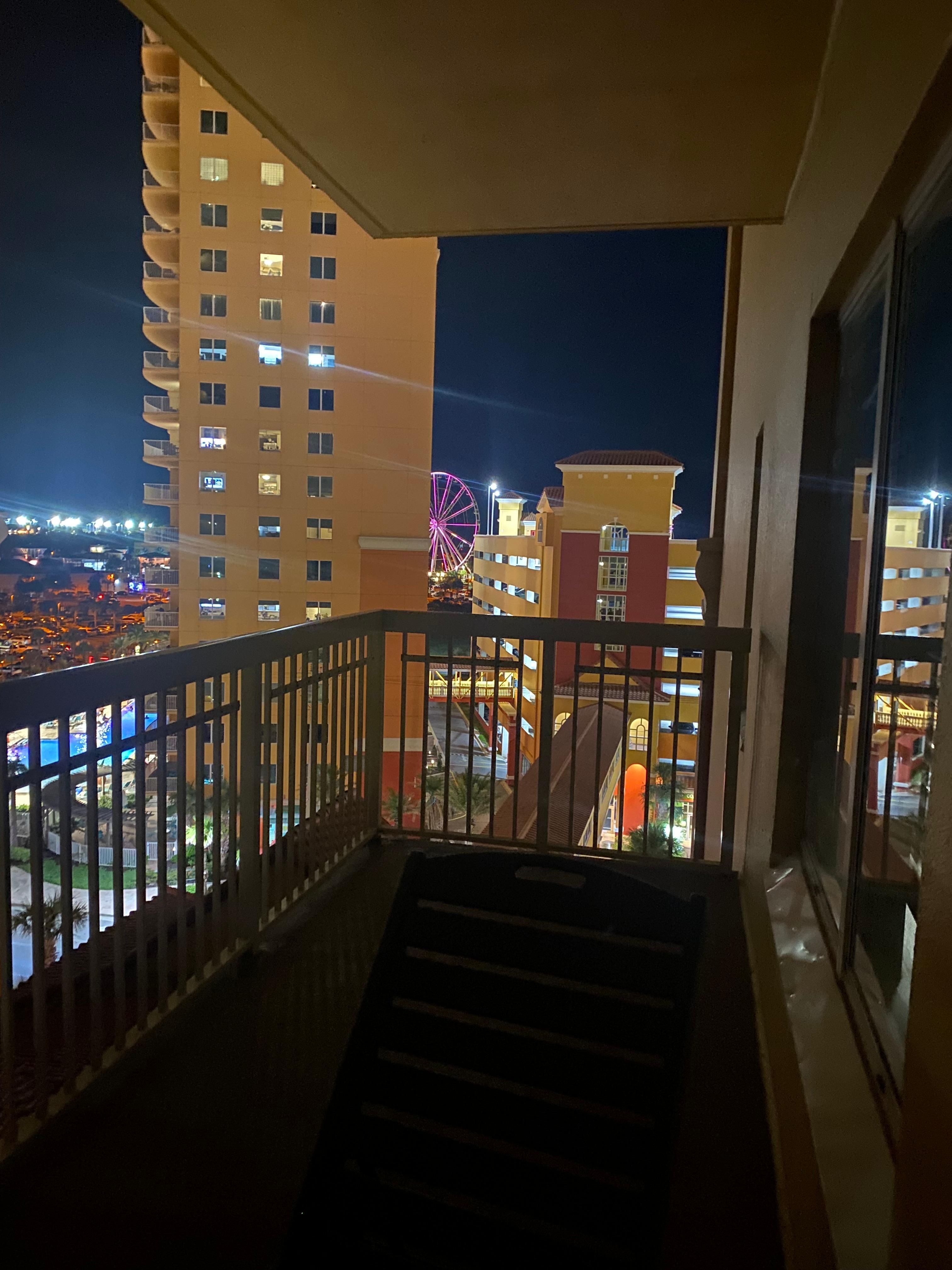 The wrap around balcony was nice. 