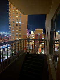 The wrap around balcony was nice.