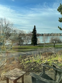 Our view of Green Lake from the front porch.