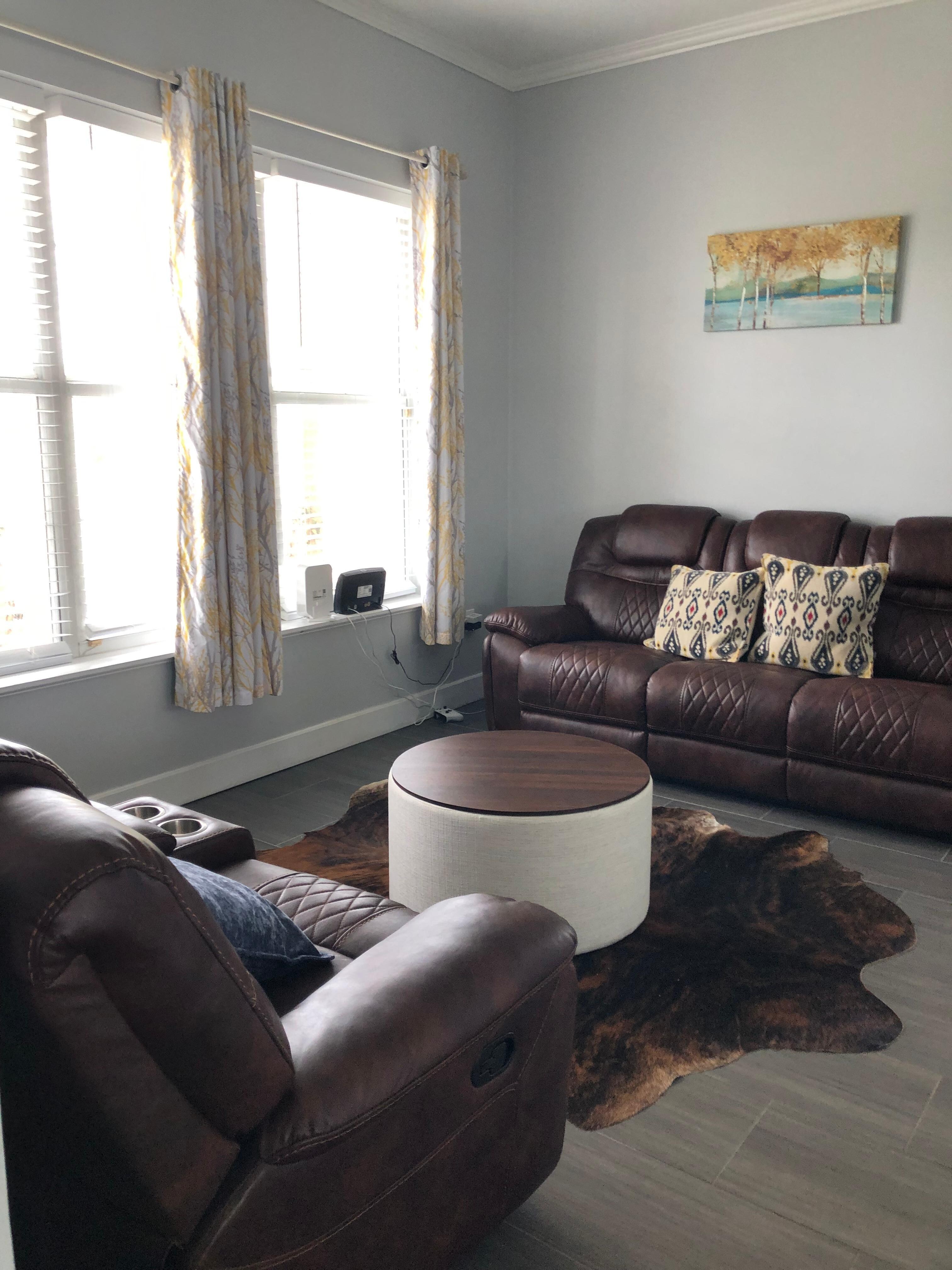 Plenty of sitting areas