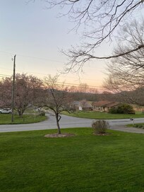 View from the front porch.