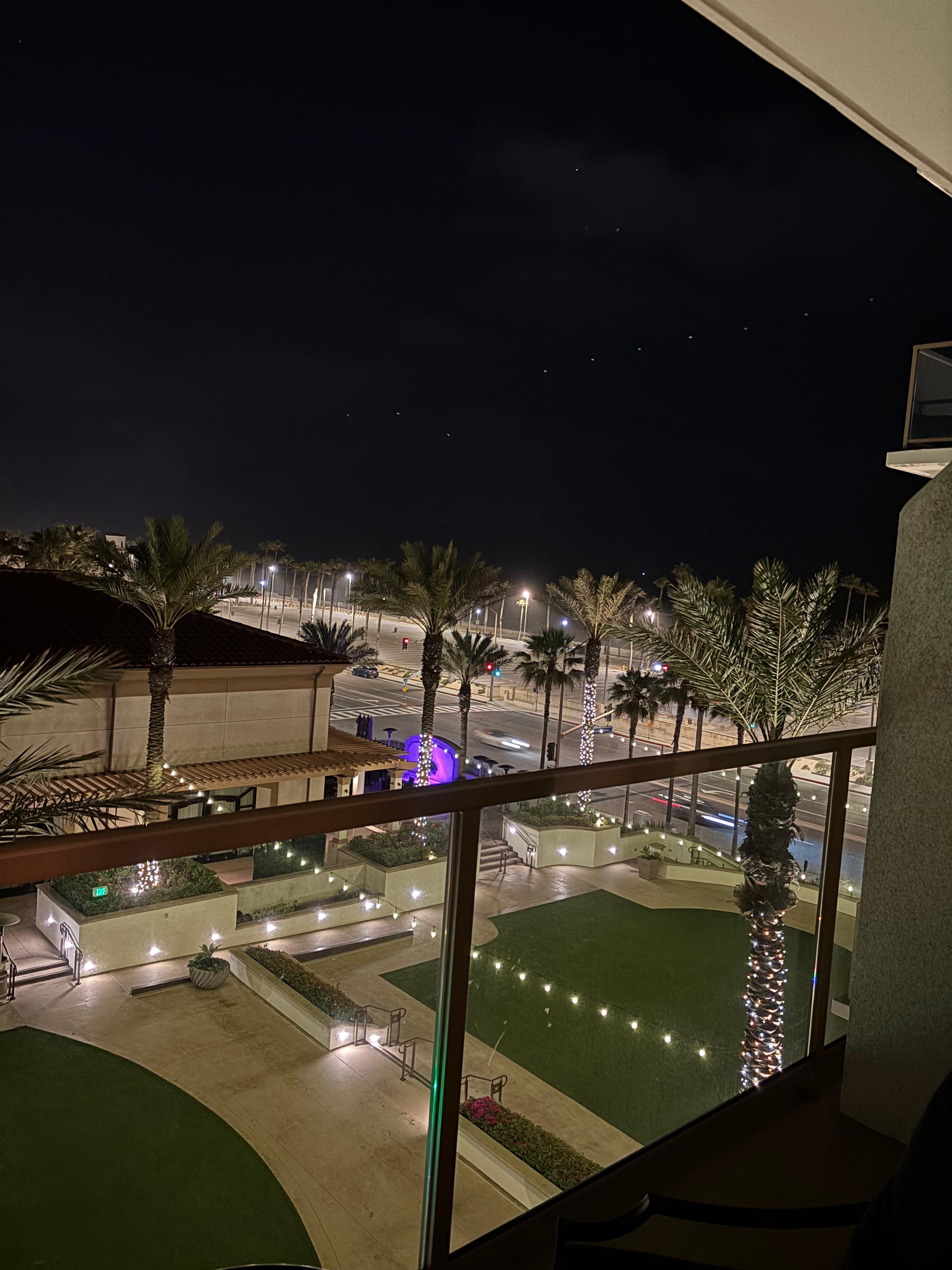 From our balcony