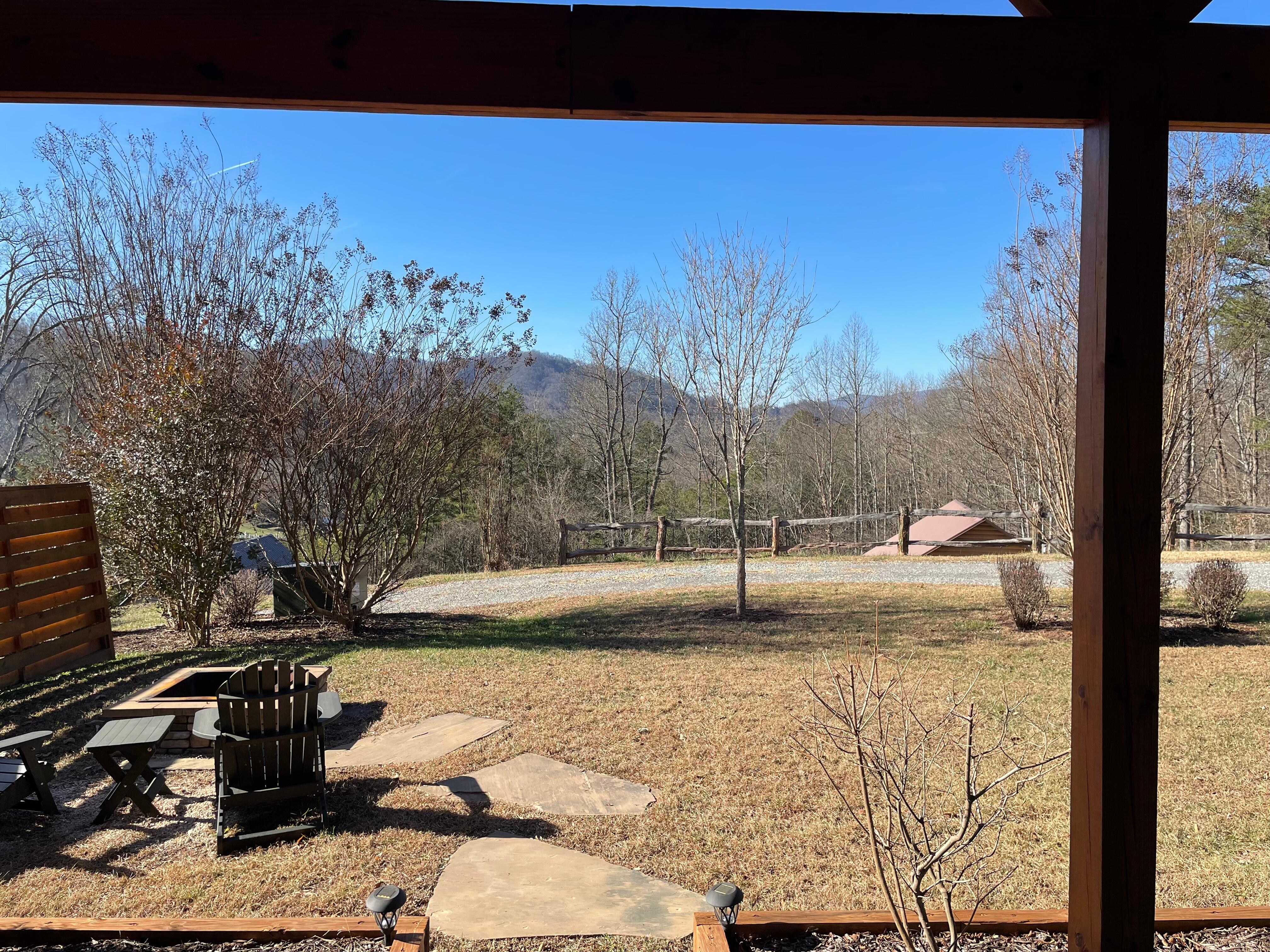 Great view from the front door