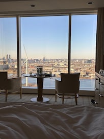 View from the bed.
