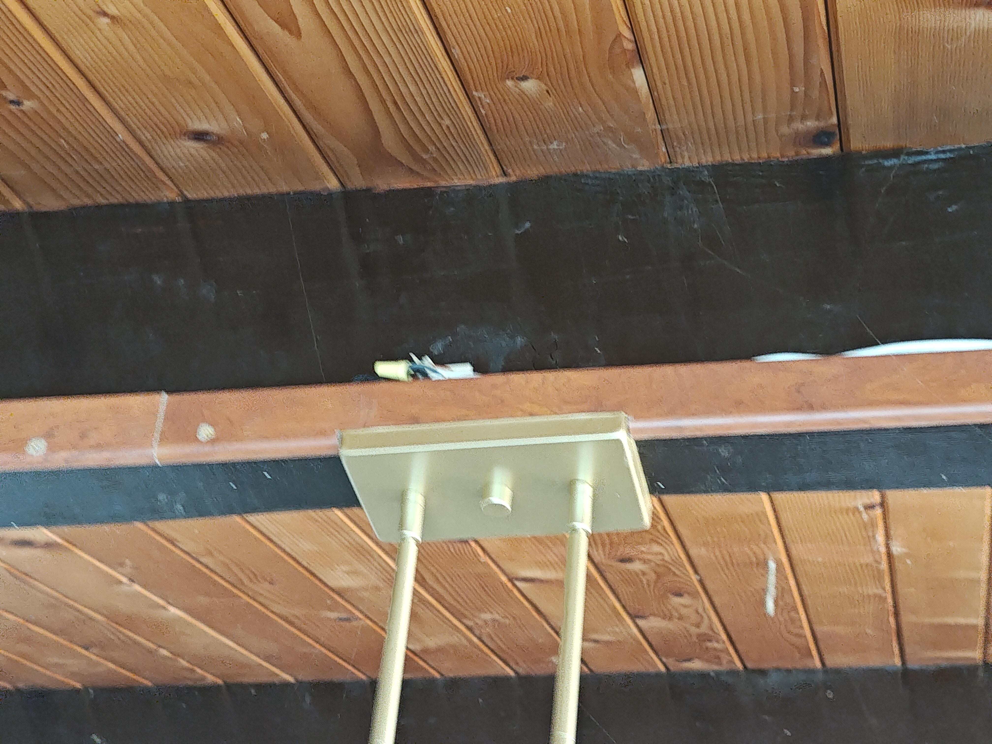 Sketchy electrical, definitely not up to code 