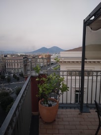 Ausblick beim Frühstück