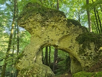 Löwentor bei Türkelstein (ca. 8 km von Kleingesee)