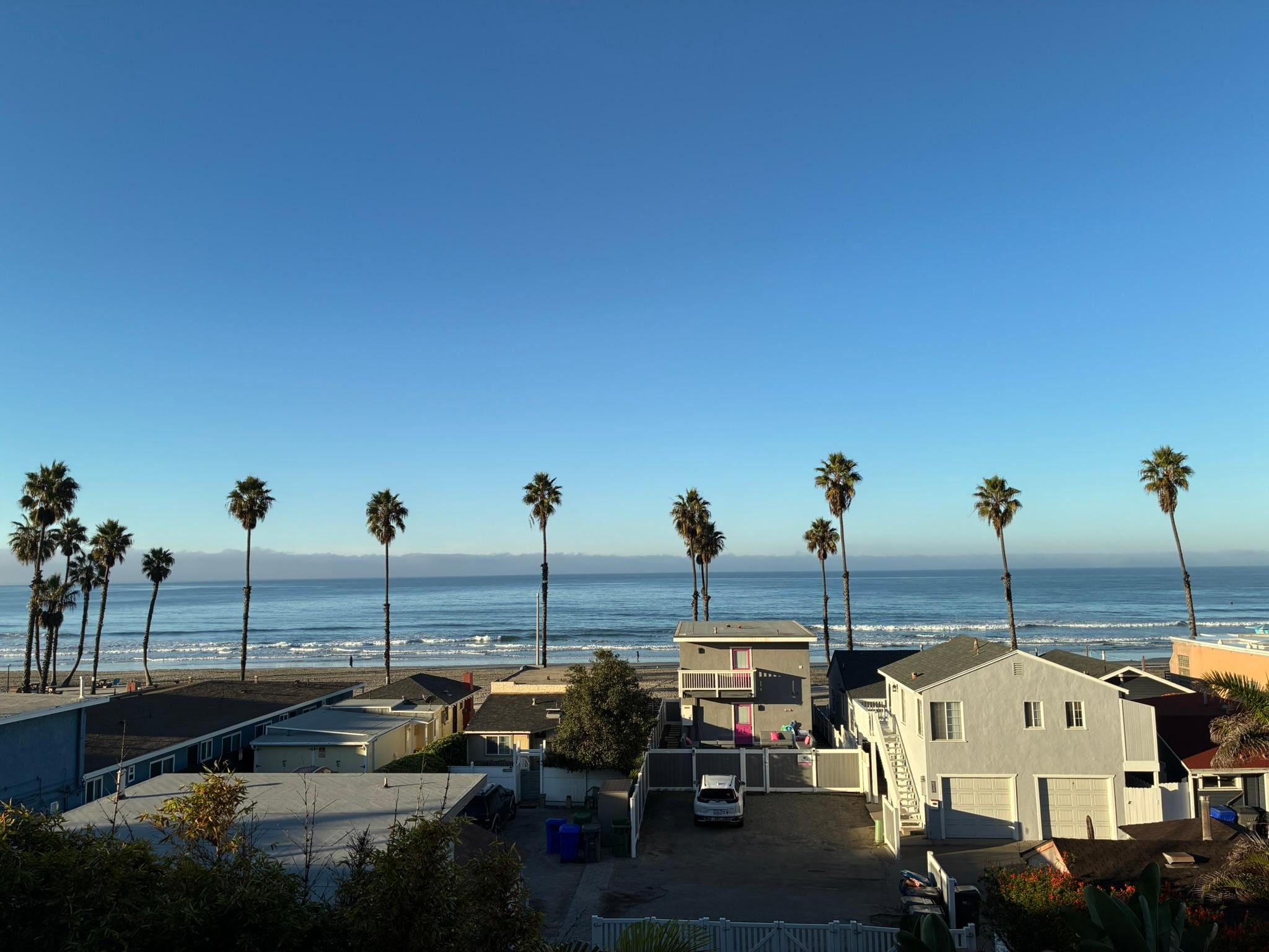 Sunrise from the deck