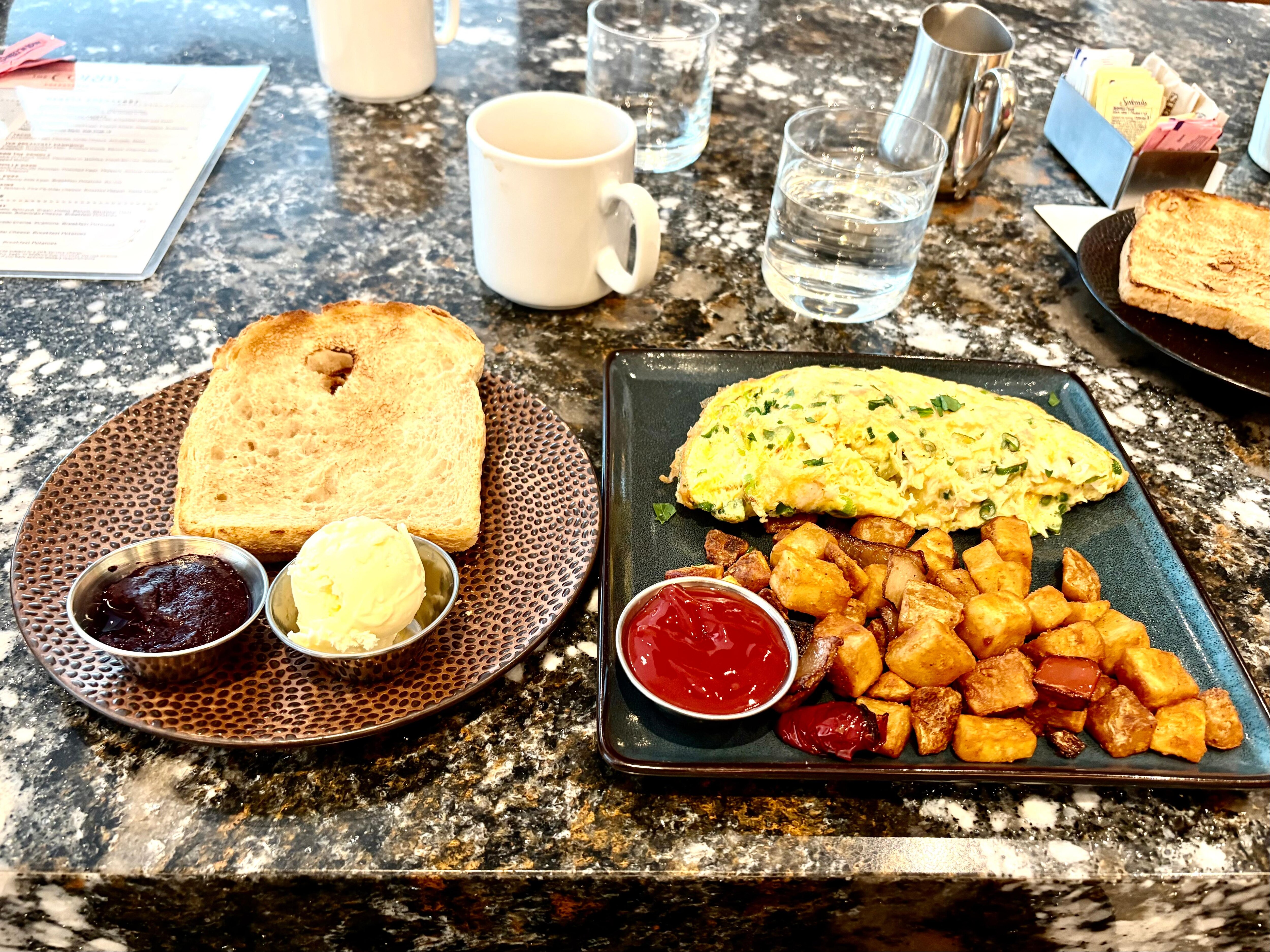 Crab Meat Omelette 