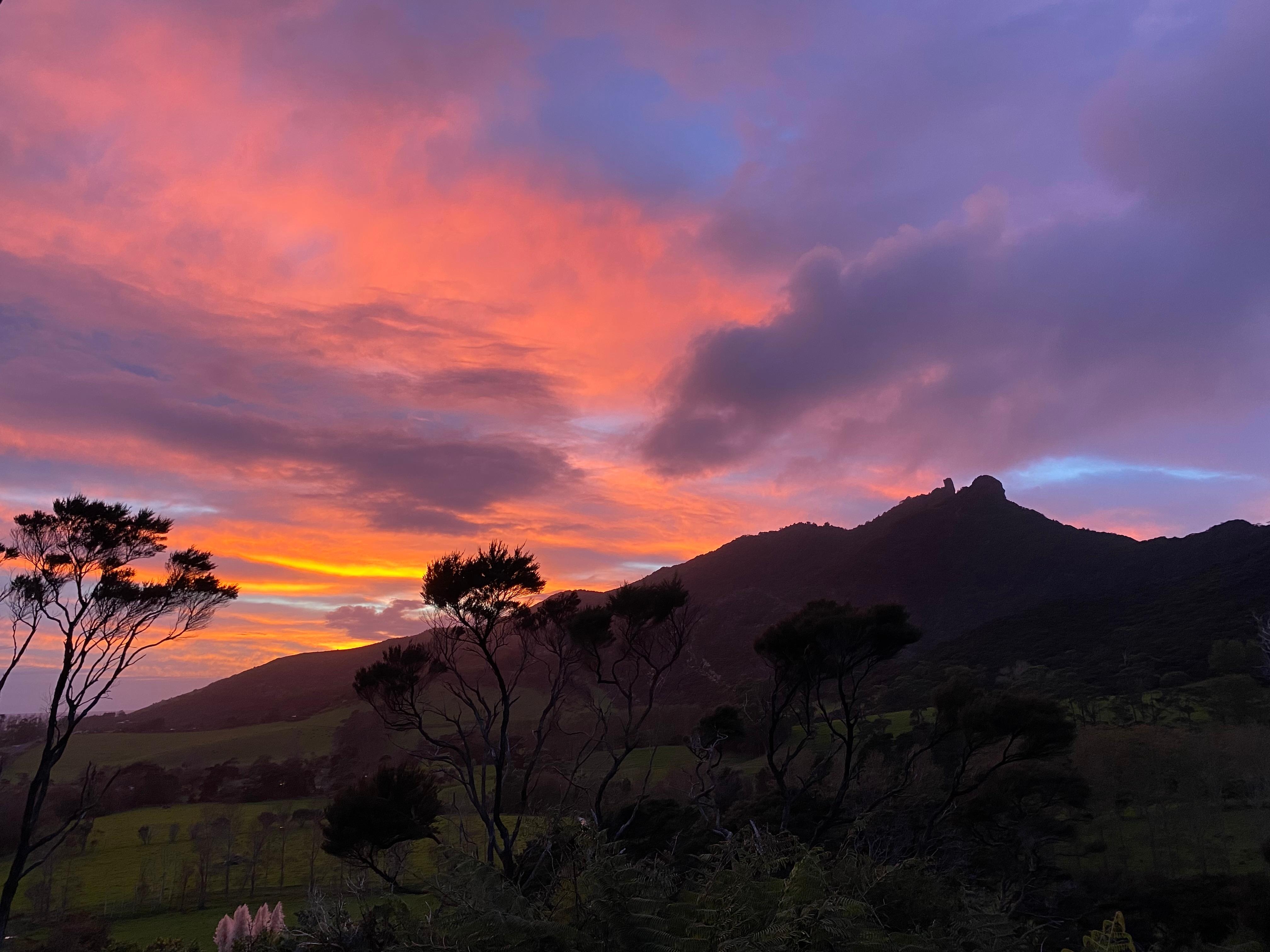 Sunrise from The Chalet