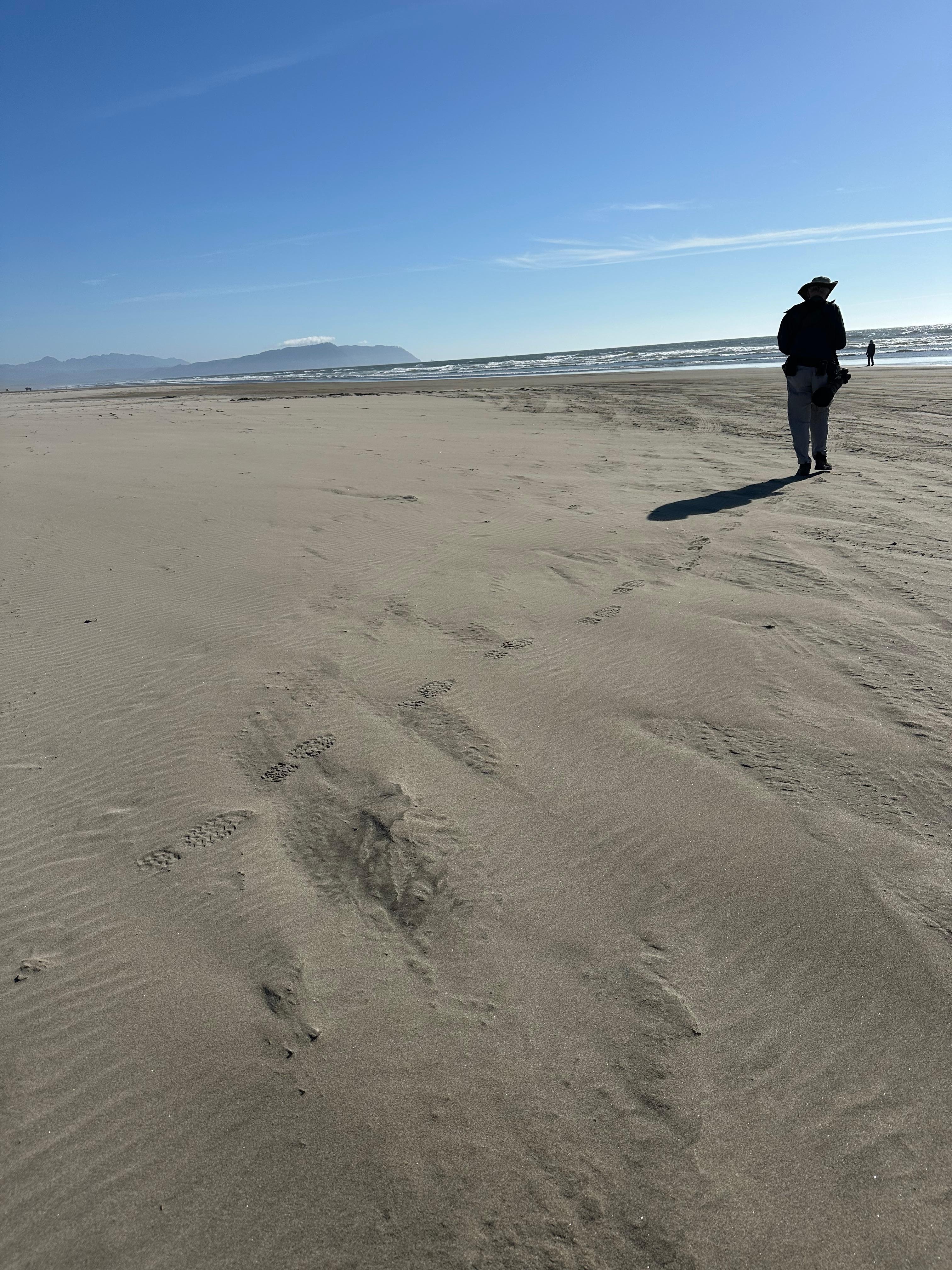 Beautiful wild part of the beach