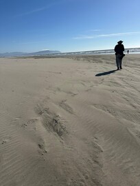 Beautiful wild part of the beach
