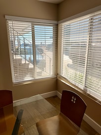 The beach view from our unit.