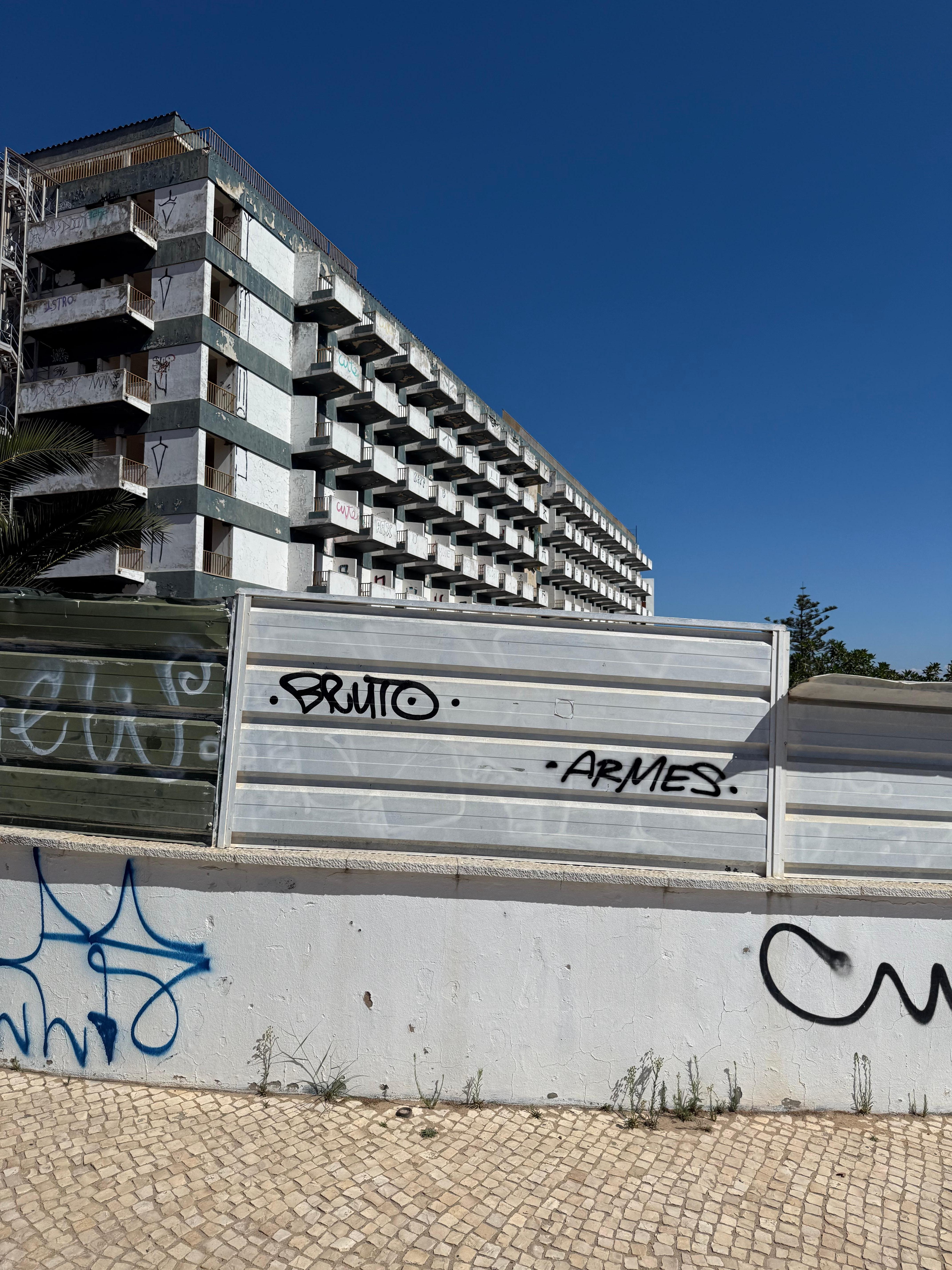 Scarey building next door