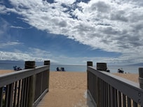 view of the ocean from the resort