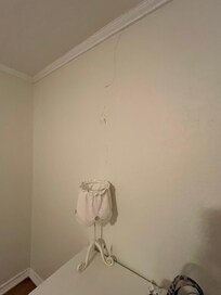 Some of the cracks of the house
