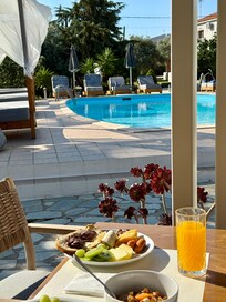 Trevlig frukostmiljö