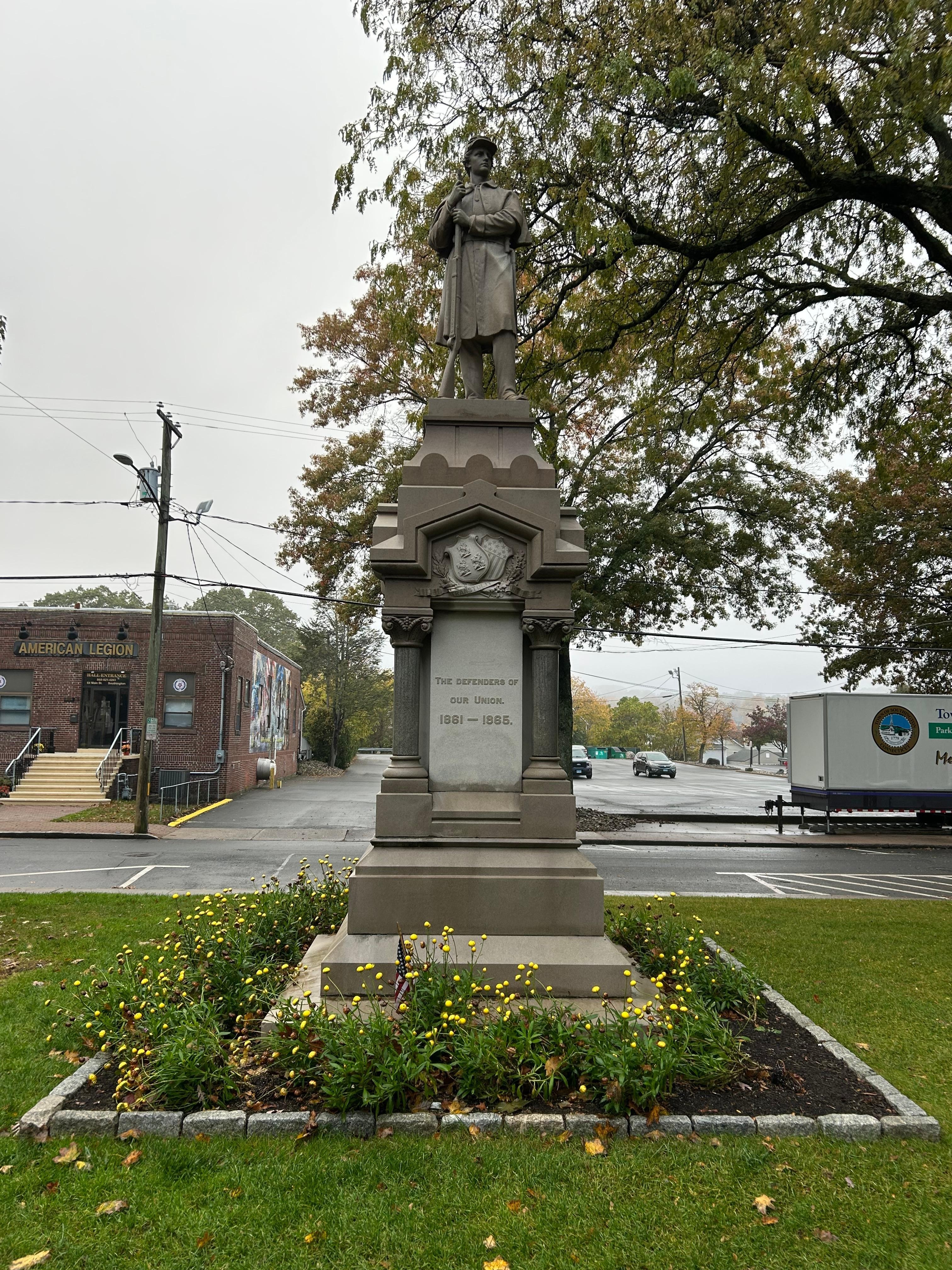 Classic New England green.