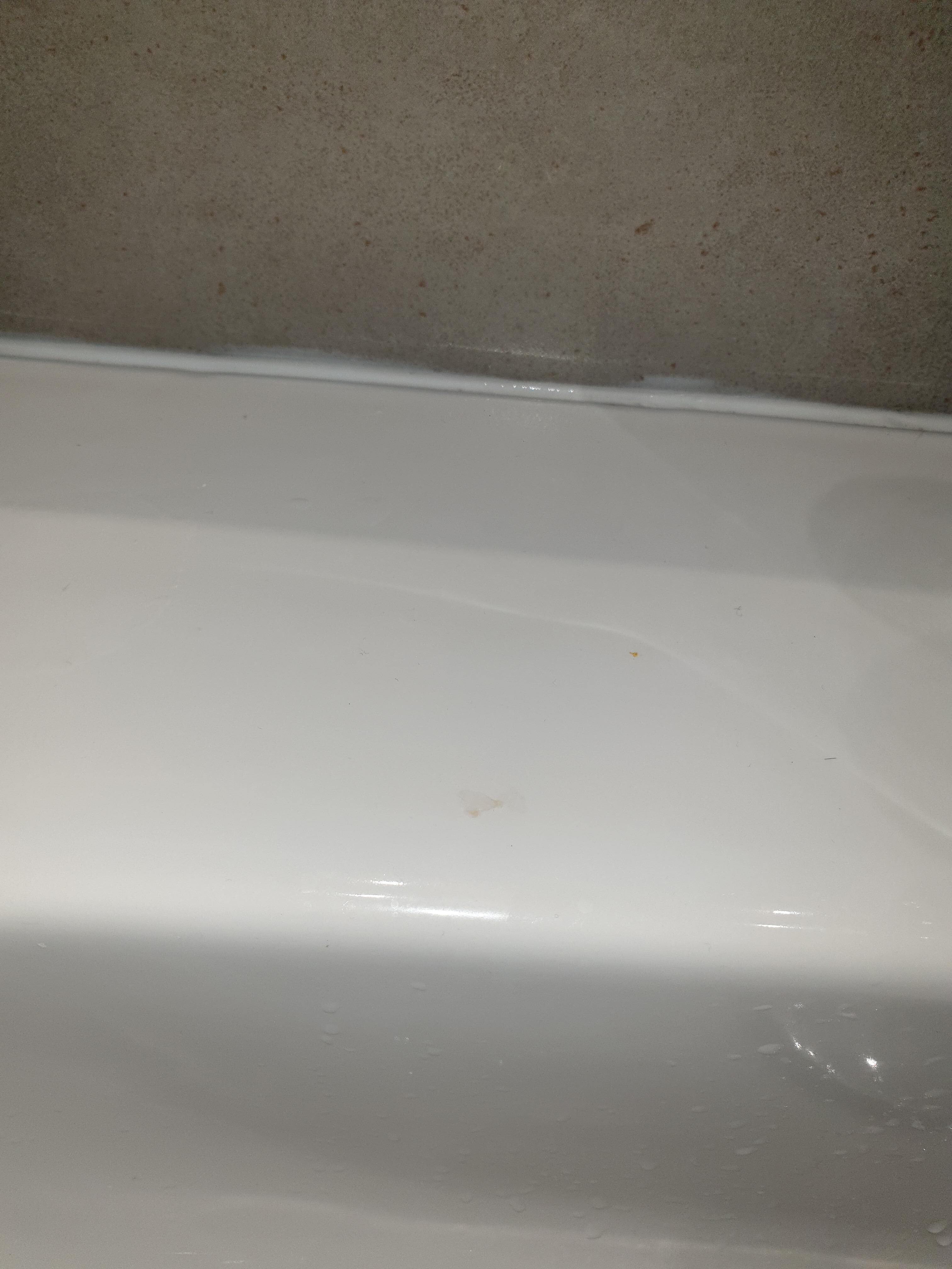 stains around sink