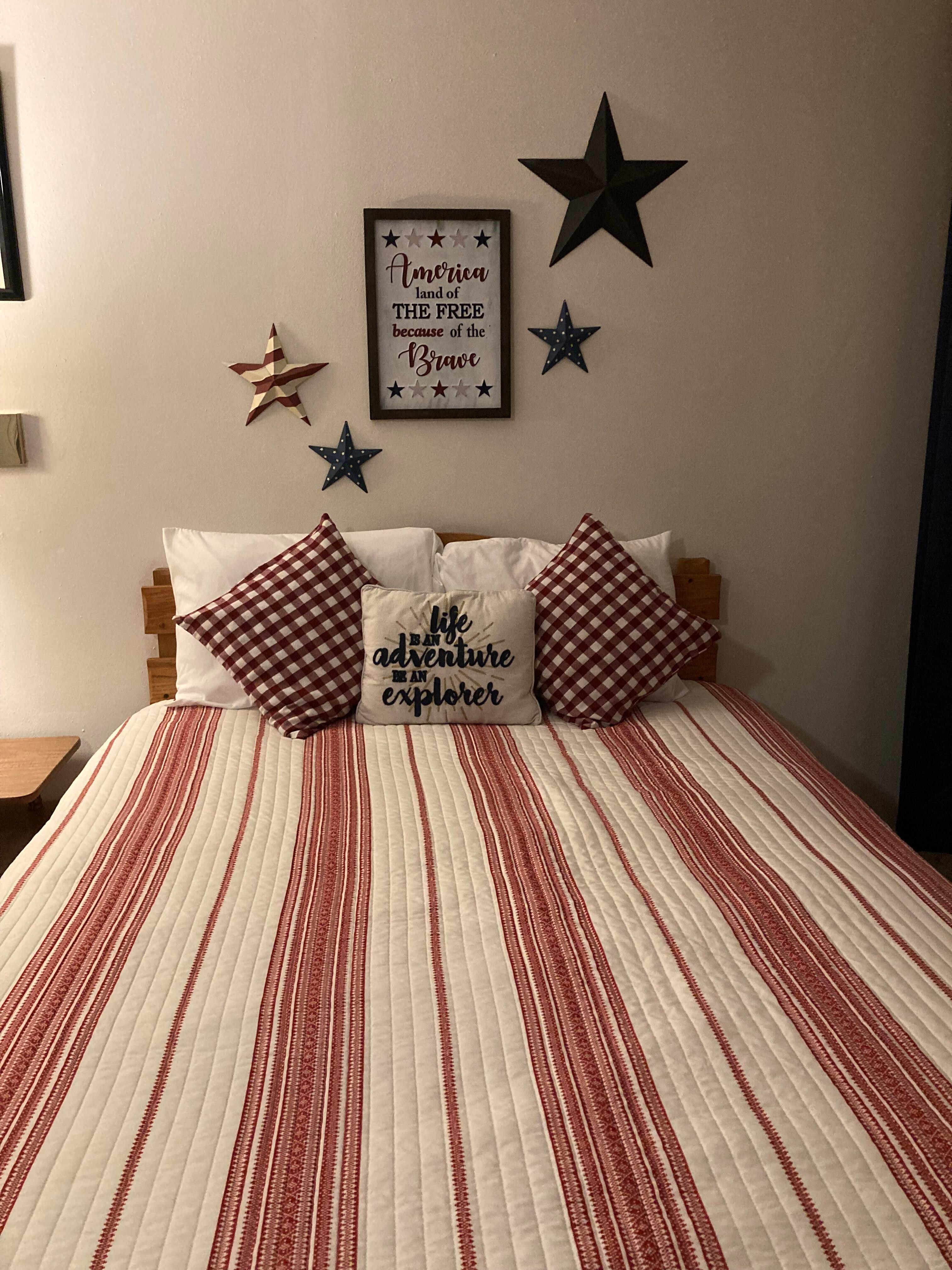 Lots of Red, White, & Blue!  
