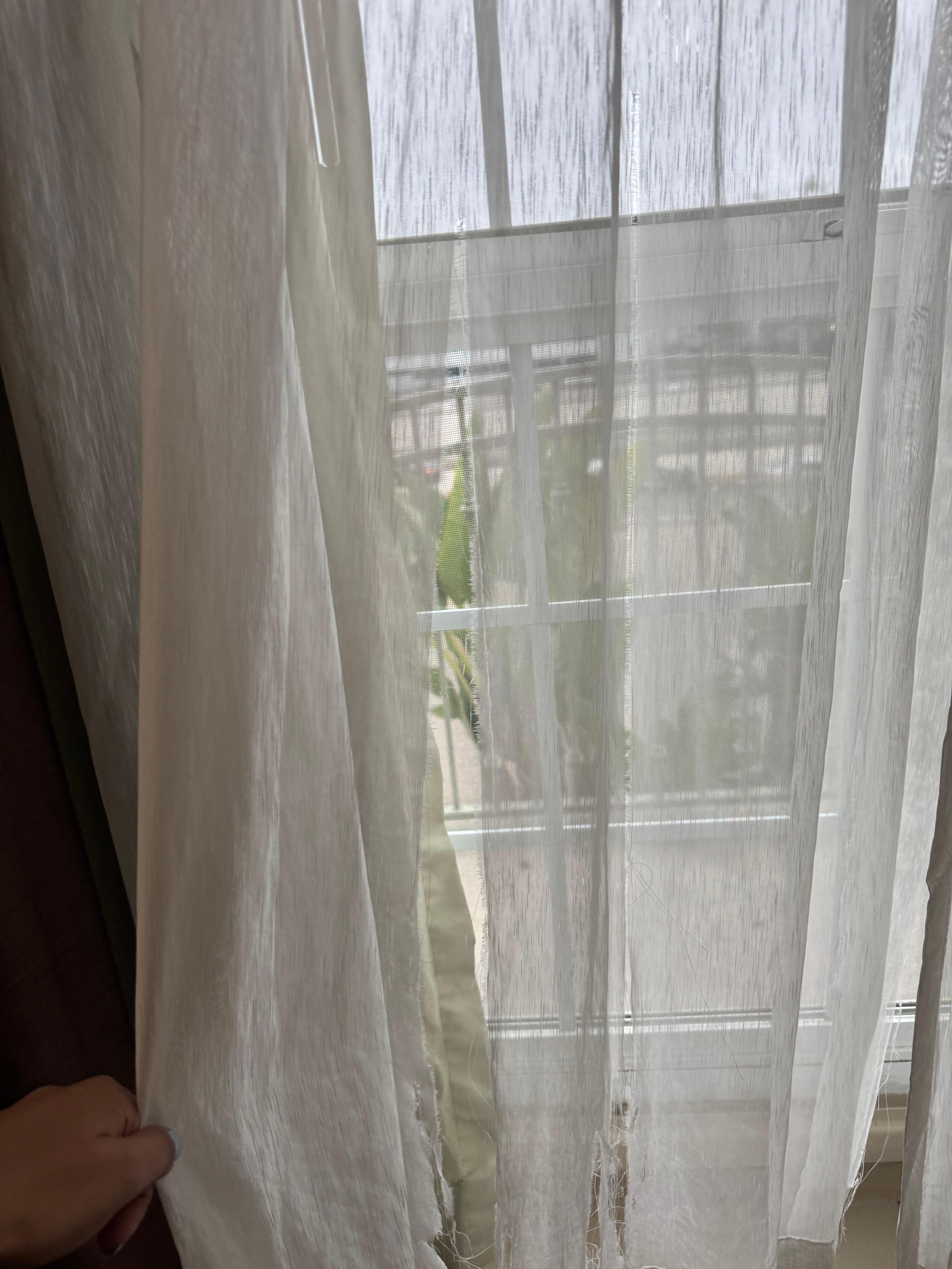 Torn curtain