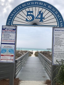 Access to beach close or could go through condo!