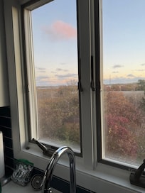 View from kitchen window