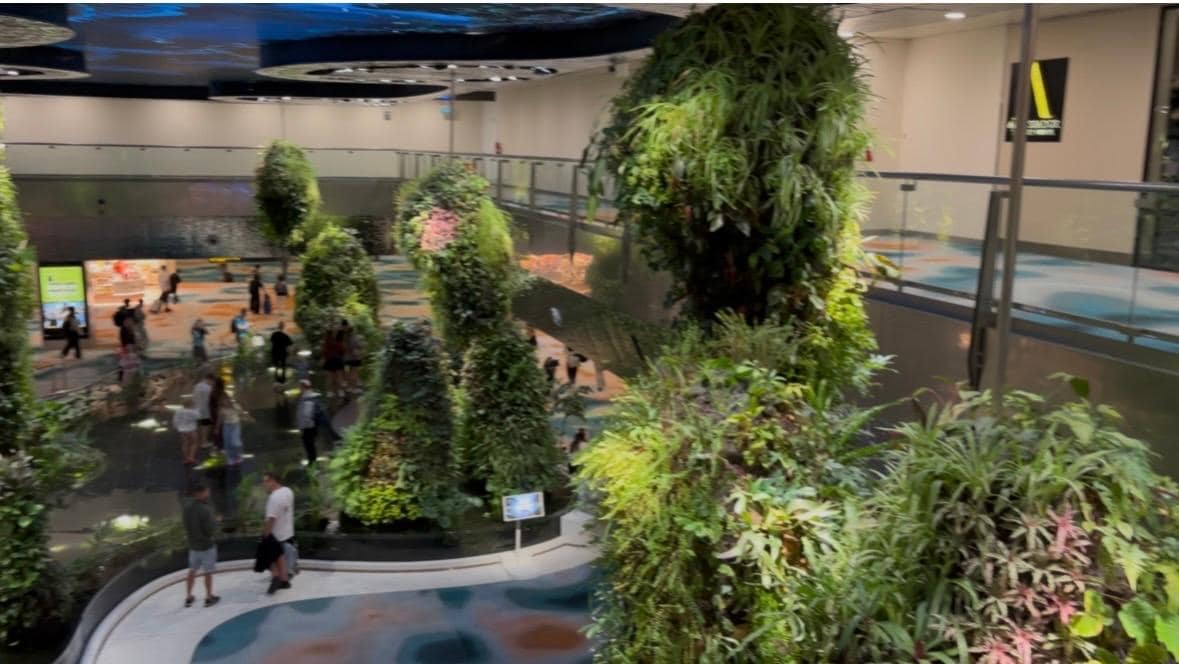 View from the outside the hotel