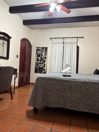 Have a nice little balcony overlooking the interior