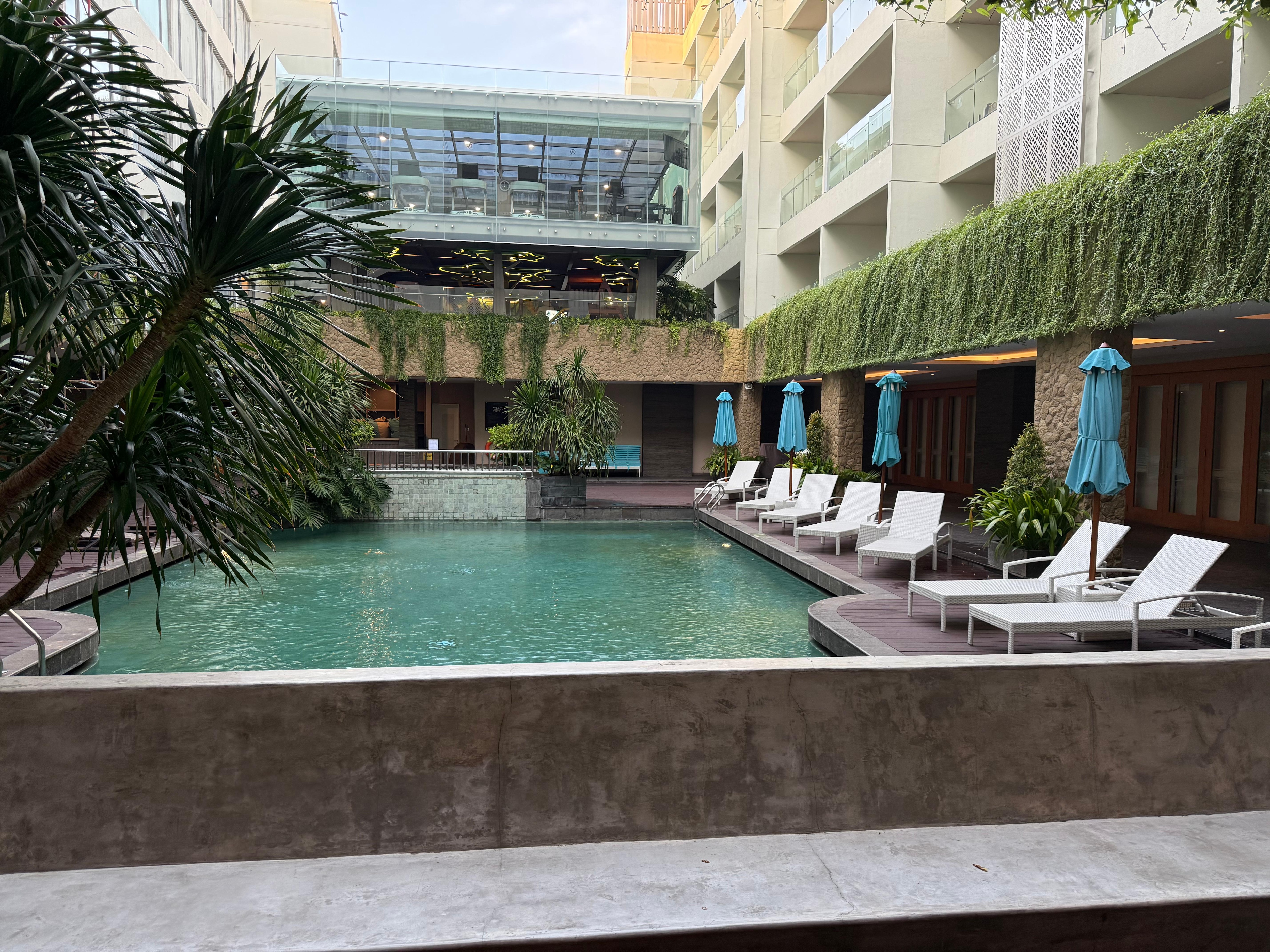 One of the pools inside 