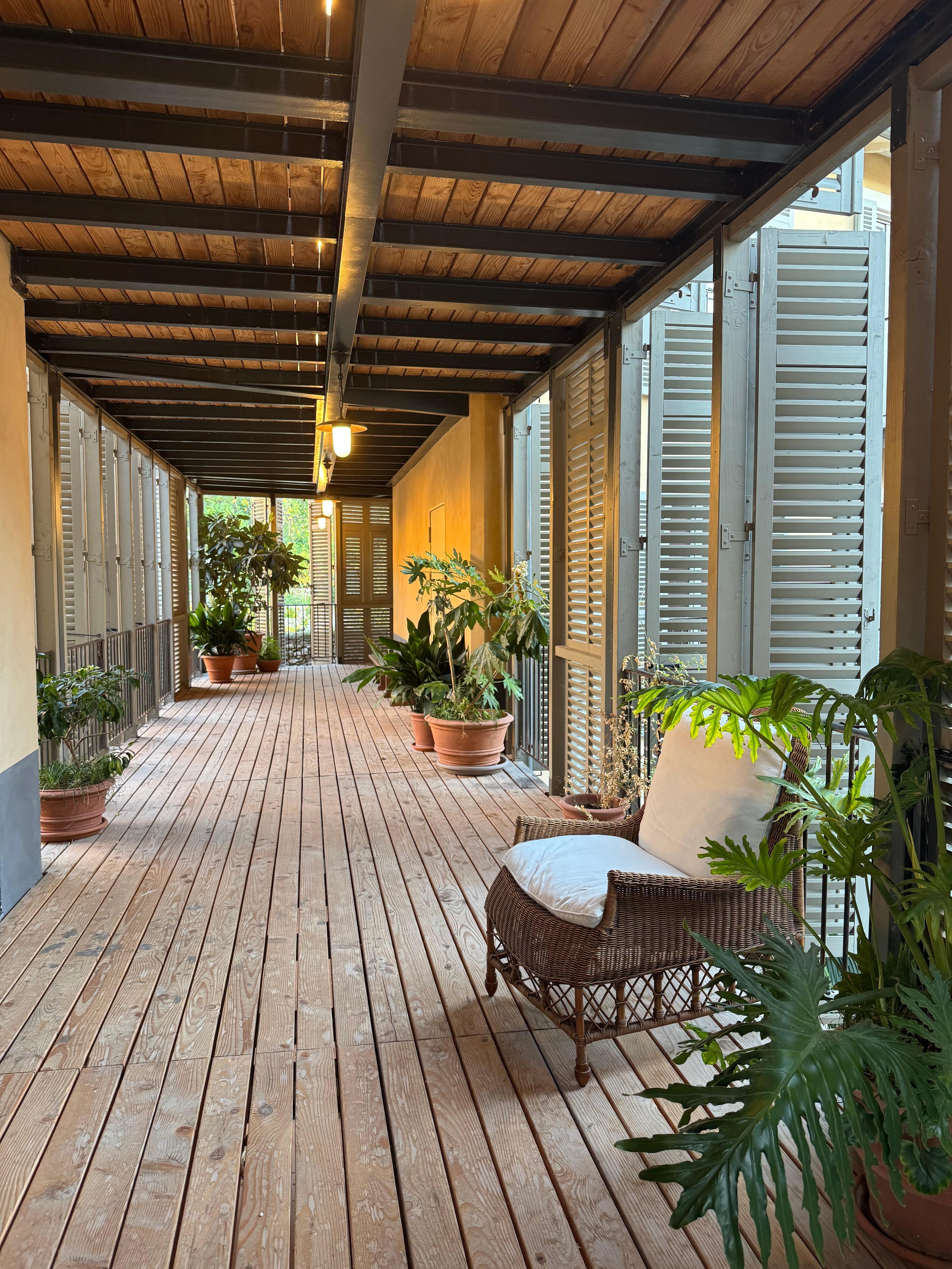 Clever architecture,  great ambience!