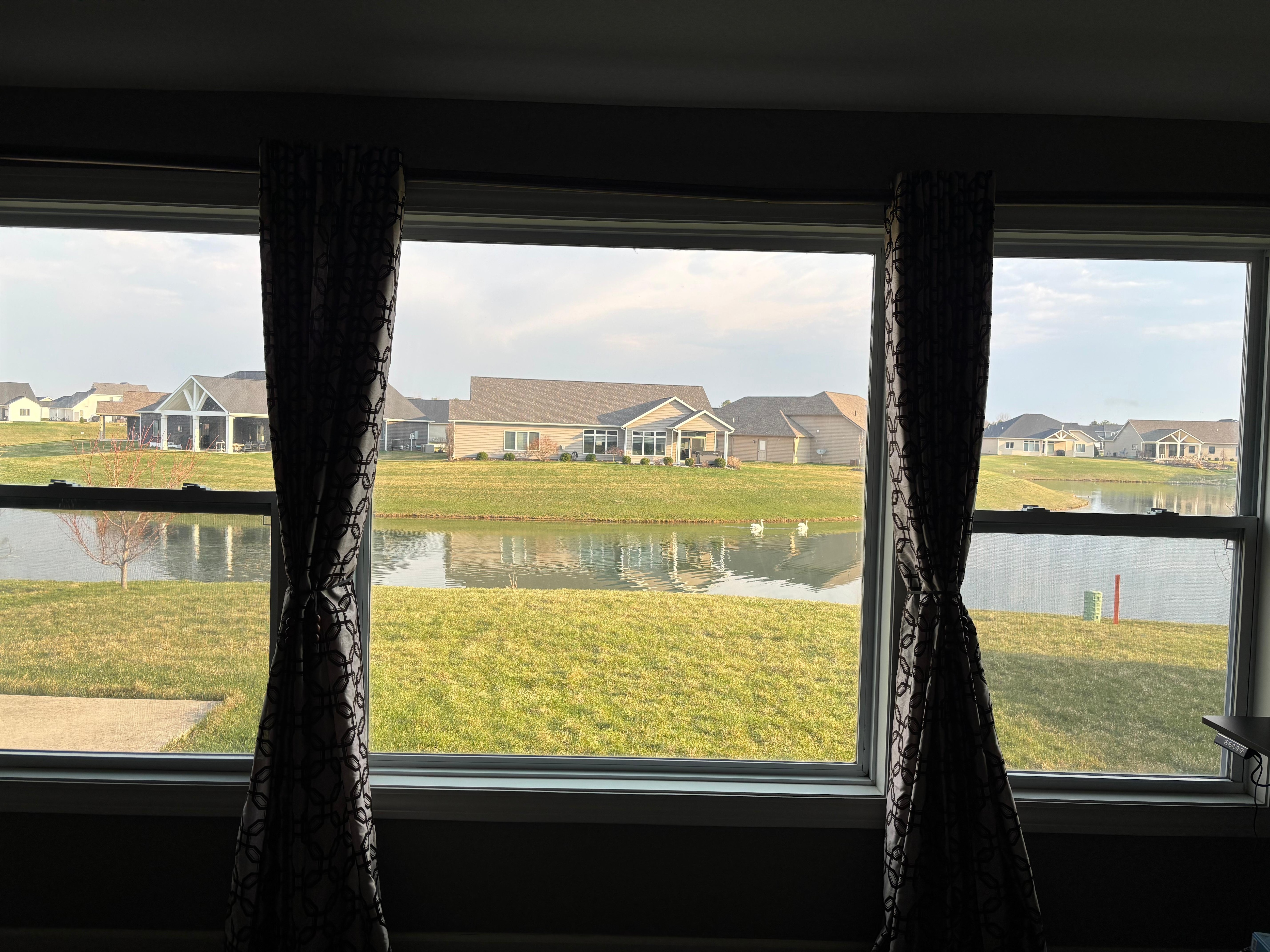 View from the living room.