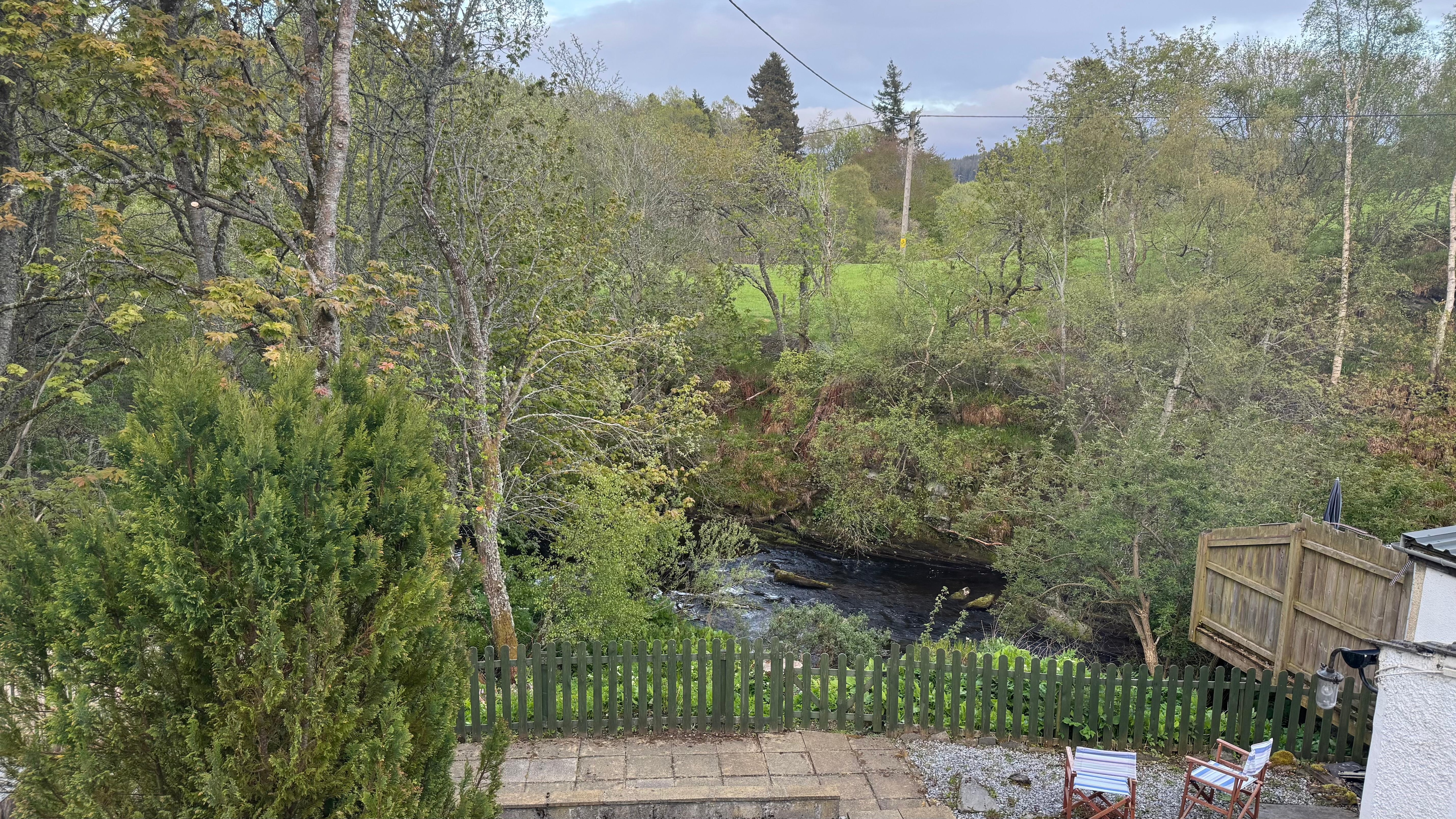 Photo from upstairs bedroom 