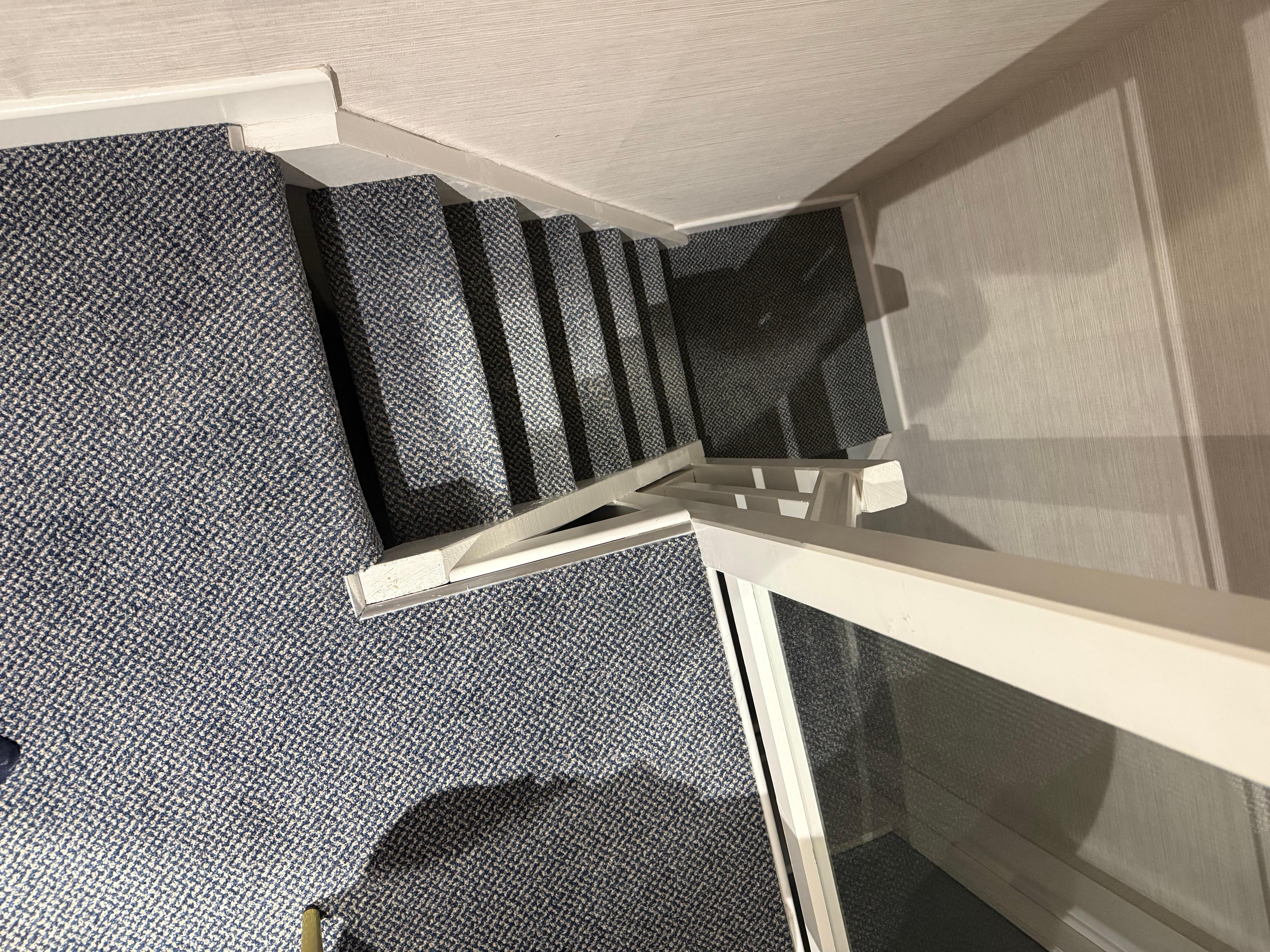 Stairs from bedroom area upstairs