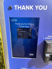$10 parking/$18 charged