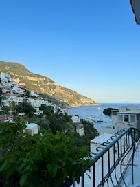 Sea view from balcony