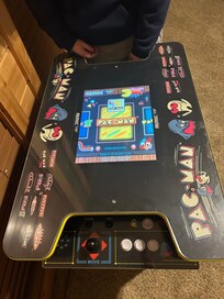 PAC-MAN game in the master bedroom.