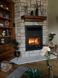 There’s nothing better than a relaxing in front of a nice fire in the evening.