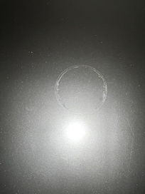 Damage to the dresser in master