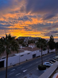 Sunrise view from room