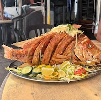 A little pricey, but very tasty $80. It was worth it. Feed two people or more.
